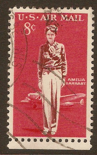 United States 1963 8c Amelia Earhart Commem. Stamp. SGA1216.